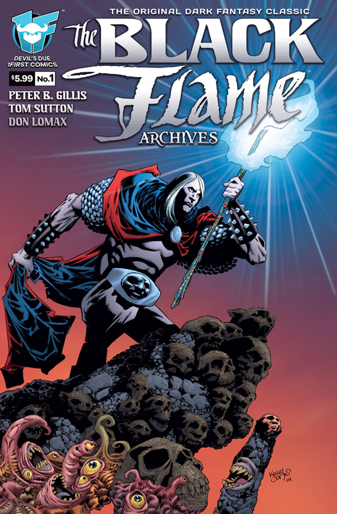 cover of The Black Flame Archives #1 representing The black flame archives as the introductory image
